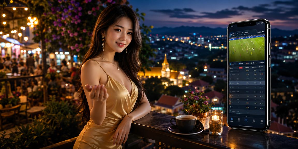 Người dùng Đà Lạt thư giãn với cà phê và điện thoại, thể hiện phong cách giải trí có chừng mực