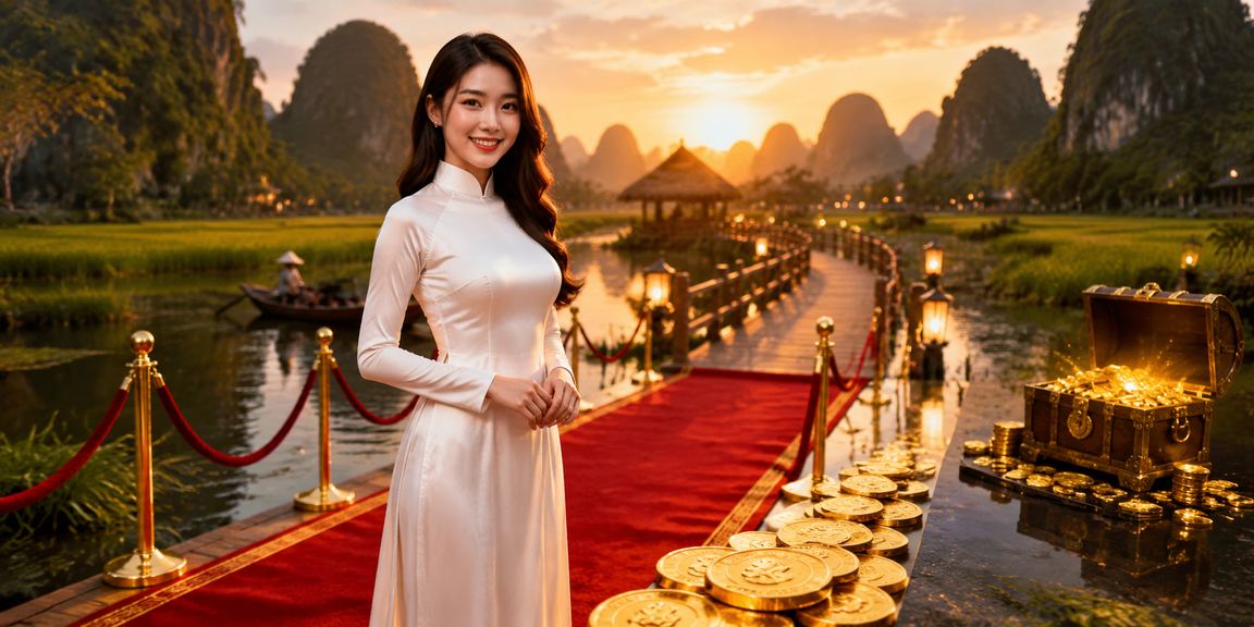 Người hâm mộ bóng đá tại Ninh Bình trong trang phục áo dài theo dõi cược bóng đá và jackpot trực tuyến